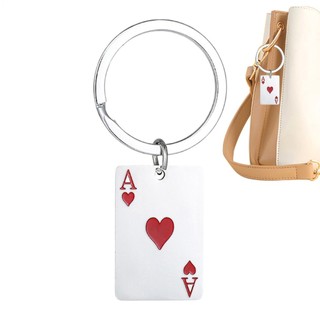 Móc khóa Poker Móc khóa đa năng Mặt dây chuyền chìa khóa xe kim loại sáng tạo enmdavn