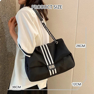 2026 Túi đeo chéo đeo vai chống thấm nước bằng Nylon nóng bỏng phong cách Hàn Quốc