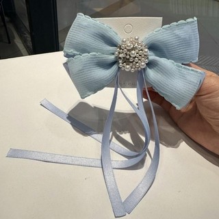 [67 kiểu Kẹp Tóc Nơ] Kẹp Lò Xo Nơ Ruy Băng Kim Cương Giả Hàn Quốc Cho Pháp Nơ Đuôi Ngựa Kẹp Tóc Phụ Kiện Tóc