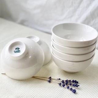 Set 10 chén- Set 6 Chén Bát Ăn Cơm Sứ Trắng Minh Châu(loại1) bát cơm hàng Việt Nam chất lượng cao
