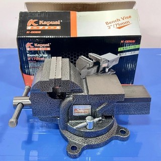 Ê Tô Bàn Nguội Kapusi Đa kích cỡ 3-4-5-6inch, Mâm Xoay 360°, Kẹp Chắc, Cứng Cáp, Bền Bỉ Cho Cơ Khí, Bh 12 tháng