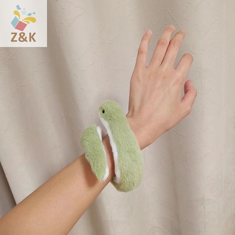 ZK 1 Con Bò Sát Có Thể Uốn Cong Mô Phỏng Rắn Sang Trọng Trang Trí Nhà 40cm Thú Nhồi Bông Xanh Rắn Sang Trọng Búp Bê Bông Mềm Trang Trí VN