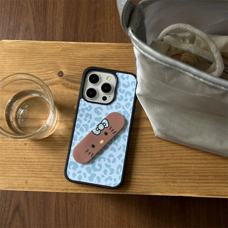 Da báo in + giá đỡ kt cho iphone17 17air 17promax 16promax 14 / 13 / 15 / 16 pro iphone 15promax ốp lưng TPU mới chống bụi