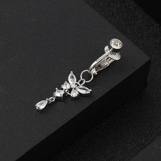 Kẹp bướm giả bụng trên và bông tai sụn rốn xỏ khuyên