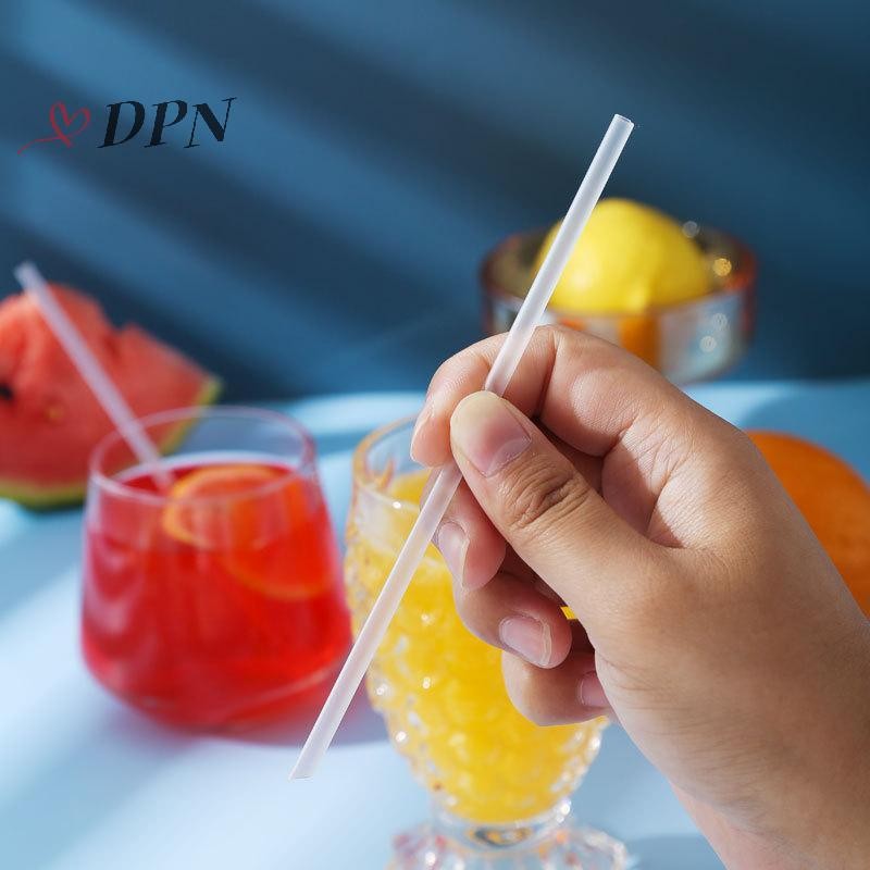 [DPN-t] 500 Chiếc Ống Hút Nhựa Trong Suốt Dùng Một Lần Chắc Chắn Linh Hoạt Mũi Nhọn Mỏng Ống Hút Cho Sữa Sữa Chua Tiệc Nhà Bếp Đồ Uống Phụ Kiện Mới