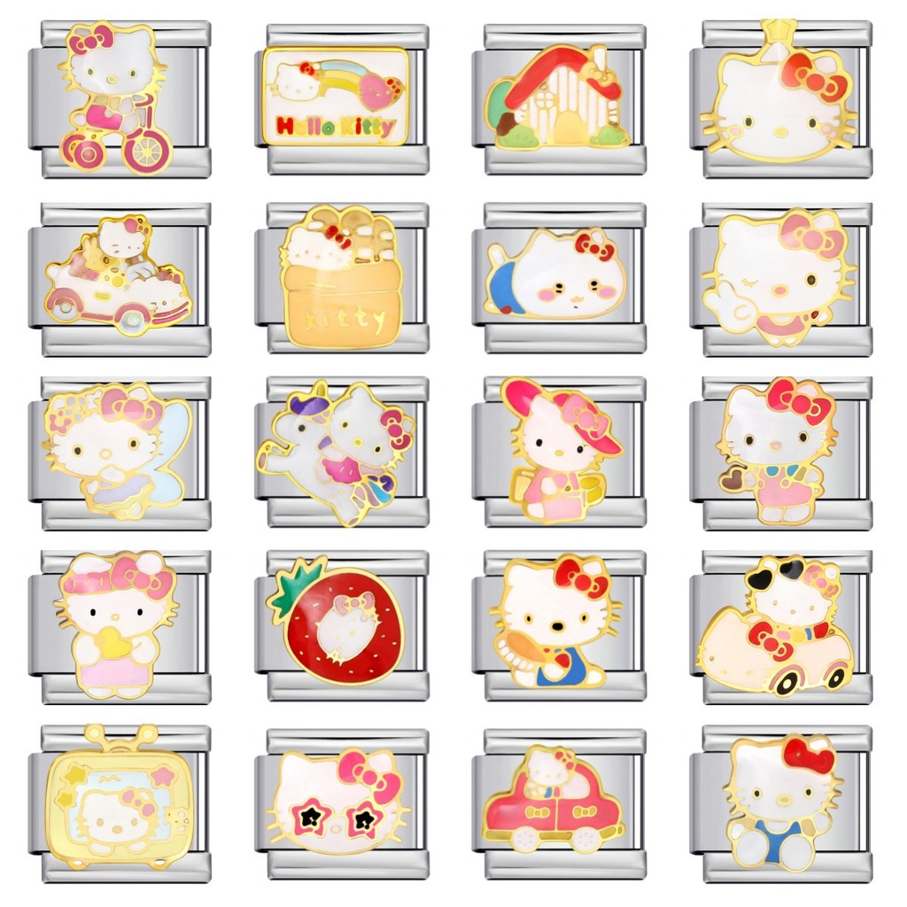 Vòng tay thép titan hình hoạt hình Hello Kitty series - Quà tặng dễ thương dành cho bạn gái