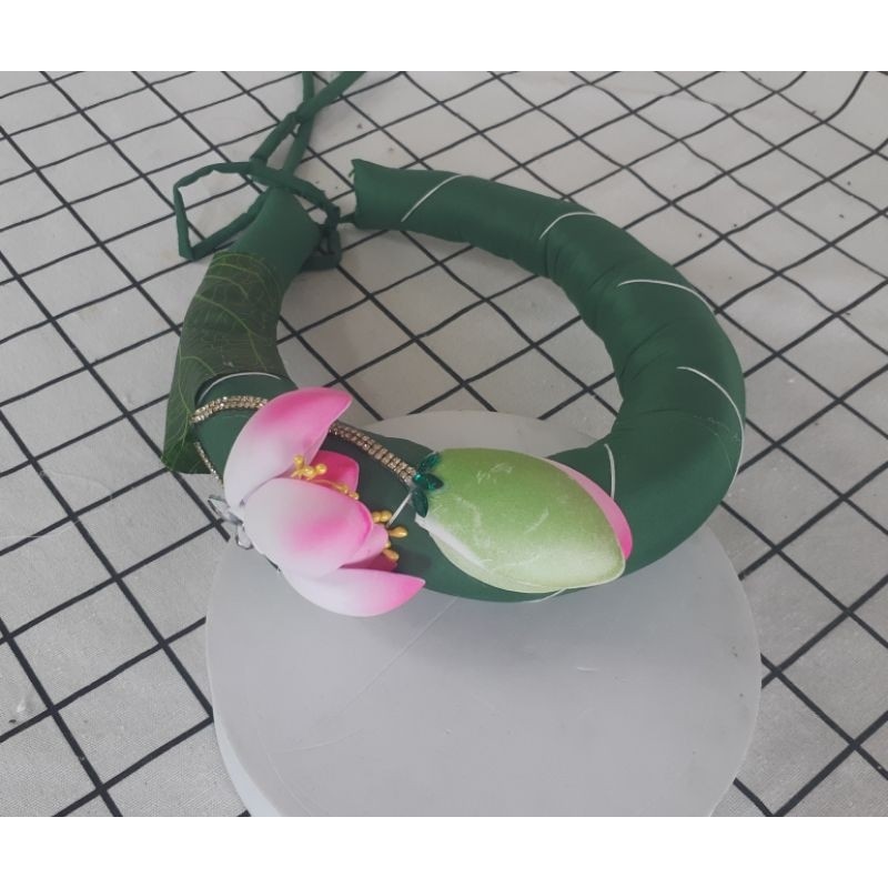 Vấn sen đội đầu, vấn dùng làm phụ kiện đội đầu biểu diễn văn nghệ, Đạo cụ phụ kiện