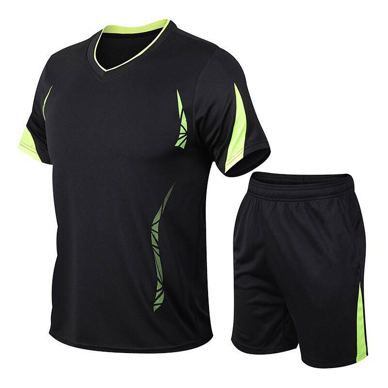 【Ready Stock】 Men's Sport Suit Casual Breathable Quick-Drying ...