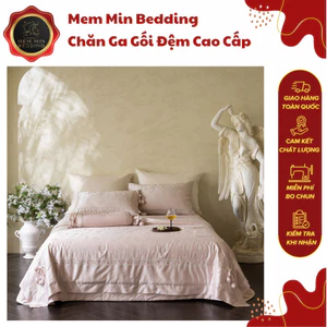 Bộ Chăn Ga Gối Chất Liệu Tencel Cao Cấp Họa Tiết Thu Hút Đắm Chìm Trong Sự Sang Trọng - Memminbedding Luxury