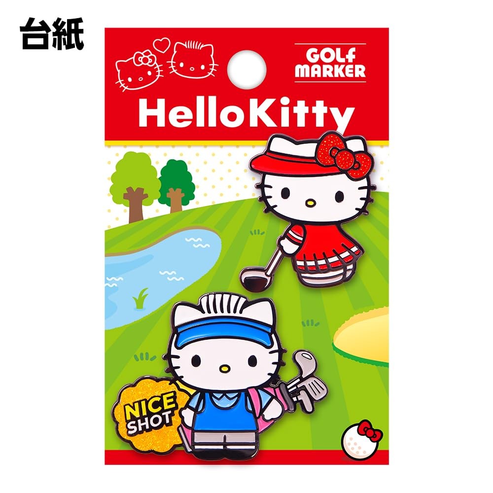 Hello Kitty Golf Marker – Dạng Kẹp & Nam Châm – Phụ Kiện Golf Sanrio