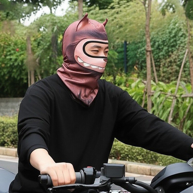 Musion LAMUMU Balaclava Full Mặt Nạ Thời Trang Thể Thao, Xe Máy, Ngoài Trời