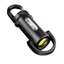 Đèn pin móc khóa SUNKISSD, Đèn pin COB LED siêu sáng Mini, USB di động có thể sạc lại với đèn đỏ & xanh Đèn lồng cắm trại tìm kiếm đi bộ đường dài