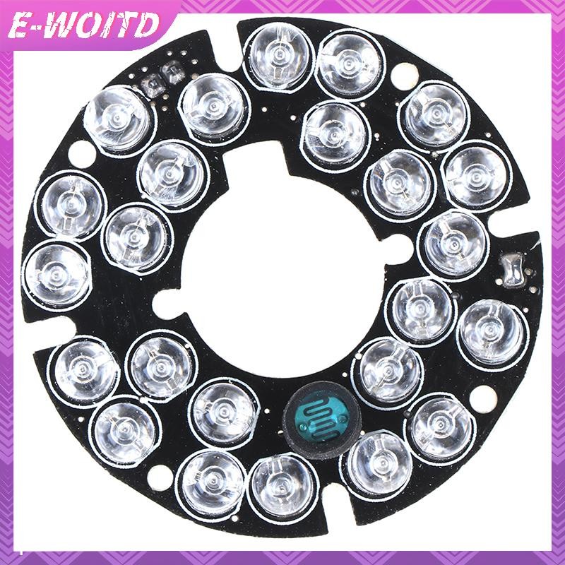 Đèn hồng ngoại E-WOITD Bảng LED hồng ngoại 24 hạt 850nm cho camera giám sát E-WOITD