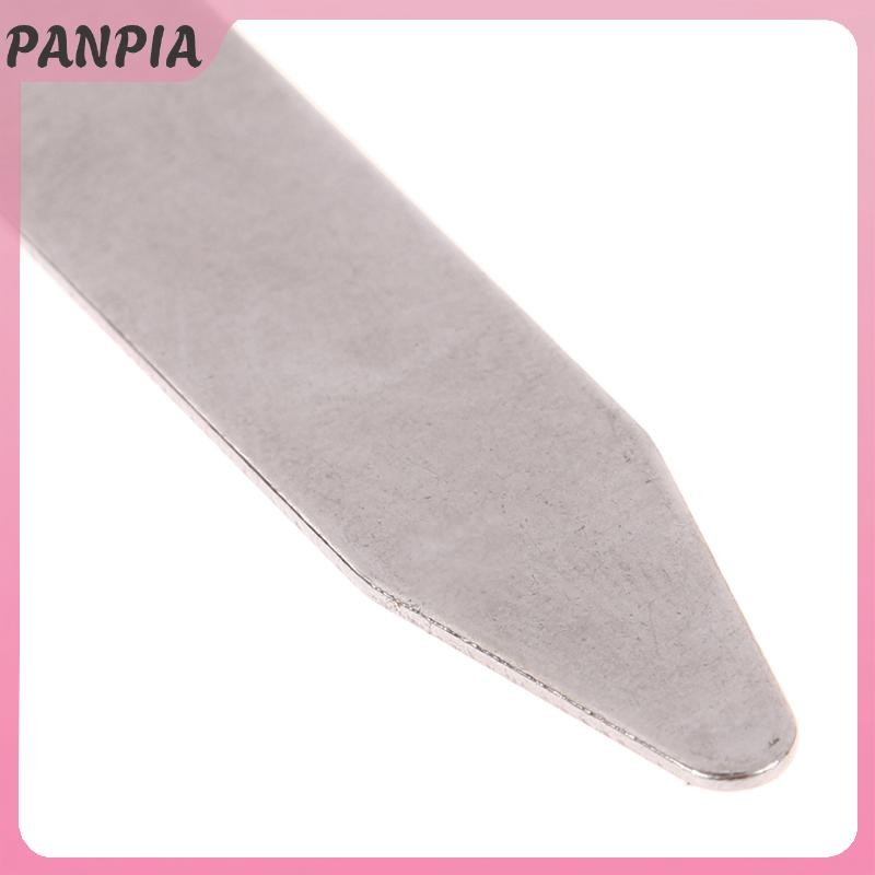 PANPIA-Shirt Góc Cố Định Kẹp Quần Áo Phụ Kiện Tấm Kim Loại Sắt Áo Sơ Mi Góc Tre Quần Áo Phụ Kiện Cổ Áo Hỗ Trợ