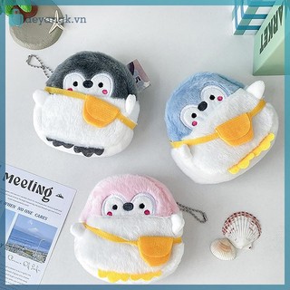 Deyangk Dễ Thương Chim Cánh Cụt Nhỏ Ví Tiền Xu Hoạt Hình Mềm Ví Tiền Xu Đáng Yêu Dòng Dữ Liệu Túi Đơn Giản Sang Trọng Ví Tiền Xu Phụ Kiện VN