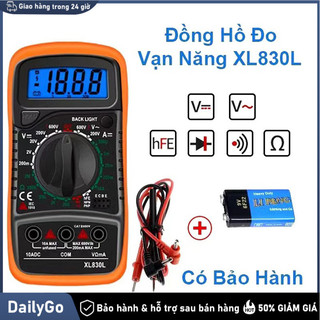 Đồng Hồ Vạn Năng Đo Điện Áp Dc Ac, Đo Dòng Và Điện Trở, Dành Cho Thợ Điện Và Người Tự Học