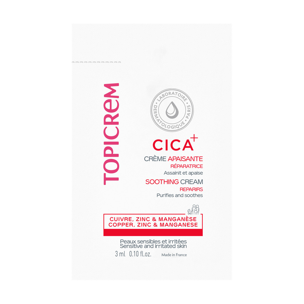 [QUÀ TẶNG] Kem dưỡng phục hồi và làm êm dịu da TOPICREM CICA+ SOOTHING ...