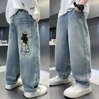 QJ28 Quần Jean Trẻ Em Cho Bé 11-56kg,Chất Jean Mềm Mại Thoải Mái