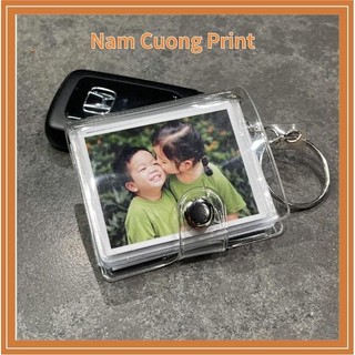 Móc khoá album mini kèm 20 ảnh in theo yêu cầu