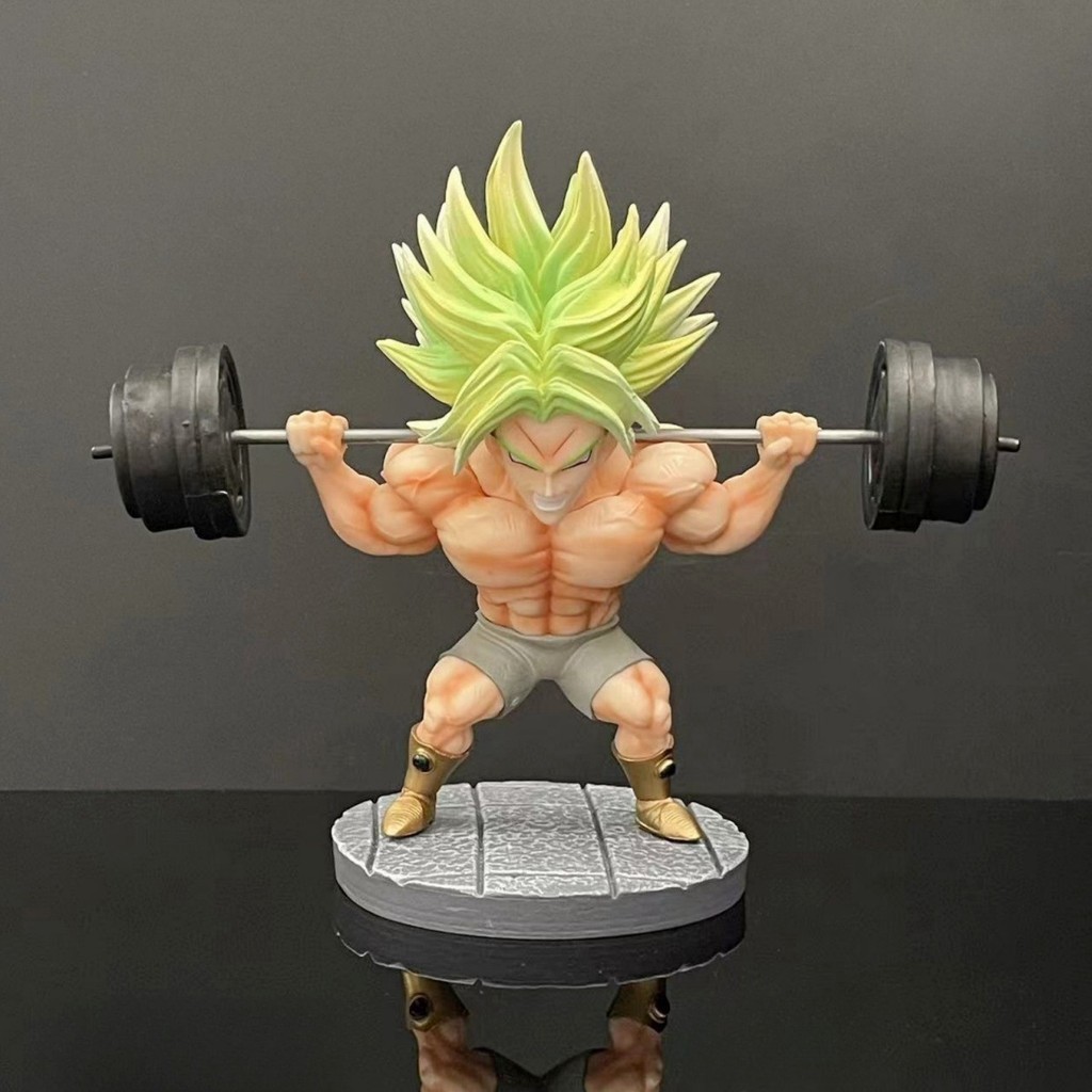 HK1 Dragon Ball Nhân Vật Hành Động Saiya-jin Broly Cánh Tay Nhỏ Nâng Cơ Quả Tạ Siêu Saiyan Mô Hình Búp Bê Bộ Sưu Tập KH1
