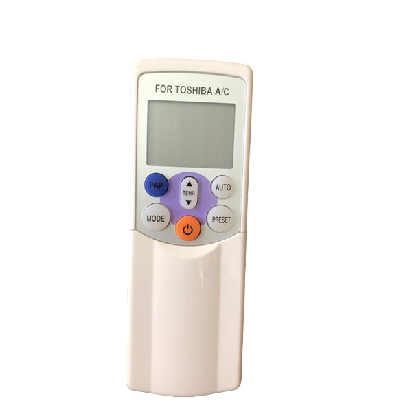 tay điều khiển remote từ xa điều hòa Toshiba -1-kèm pin-tay đầu bấm điều hòa Toshiba -1