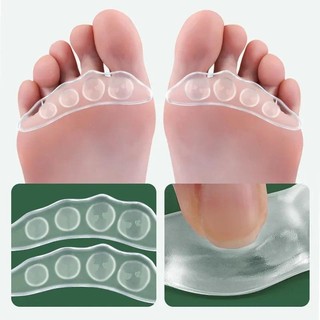 Mới GEL Silicone Chân Trước Chống Trơn Trượt Miếng Lót Nữ Sandal Giày Đế Thoải Mái Đế Cho Chân Hấp Thụ Sốc Chăm Sóc Bàn Chân Miếng Lót Giày