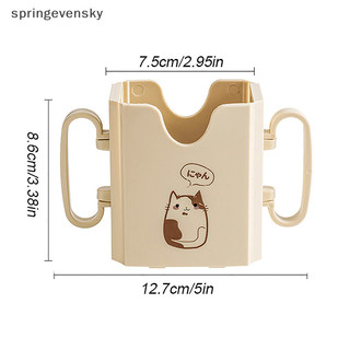 Springevensky 1 Cốc Bình Sữa Có Thể Điều Chỉnh An Toàn Nhựa Cho Bé Tập Đi Hộp Nước Uống Springevensky