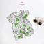 LPMom Bộ body ngắn tay nút chéo hoat tiết đáng yêu cho bé 3-9kg Gối BéBi SHOP