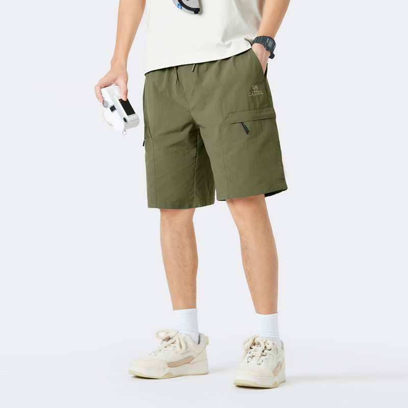 Ảnh Quần âu nam CAMEL CROWN Quần short co giãn thoáng khí Quần short thể thao ngoài trời 1