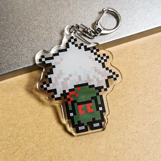 Hinata Hajime Nagito Komaeda Anime Móc Khóa Danganronpa Pixel Phong Cách Acrylic Móc Chìa Khóa Người Phụ Nữ Kawaii Túi