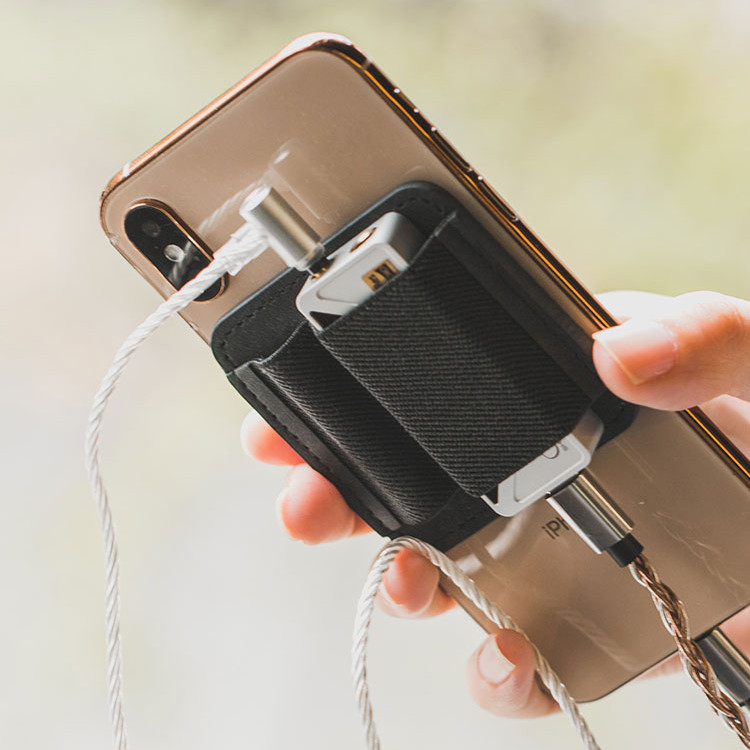 Shanling USB Dongles DAC AMP Túi có dây thun từ tính cho UA4 UA3 UA2 UA1 với điện thoại Android