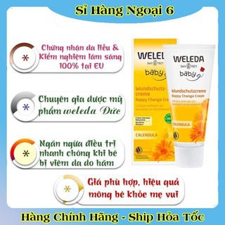 Kem chống hăm Weleda Đức hữu cơ CAO CẤP (chuẩn Đức) Organic BIO -Nội địa Đức Đủ Bill