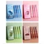 GREA 4 Cái / bộ Bút Gel, Bút Xóa Mực Xanh / Đen 0.5 Mm, Bút Trung Tính Cầm Mềm Sáng Tạo Văn Phòng Trường Học