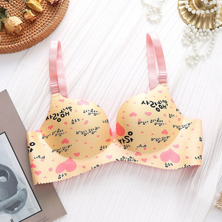Áo ngực một mảnh không có vòng thép cho bé gái, mỏng và dày, ôm ngực nhỏ, đồ lót gợi cảm, áo ngực thoáng khí