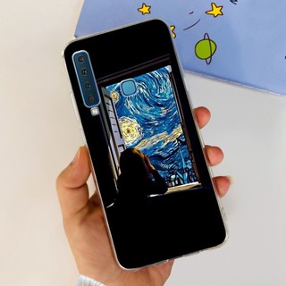 Dành Cho Samsung Galaxy A9 2018 Ốp Lưng SM-A920F SM-A920N Ốp Lưng Điện Thoại TPU Mềm Hoa Thời Trang Cho Samsung A9 2018 A9s A9 Ngôi Sao Vỏ