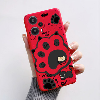Redmi Note 12 Turbo Ốp Lưng Silicon Mềm Thiết Kế Mới 2024 Thẩm Mỹ Phi Hành Gia Sơn TPU Slim Cover Cho Xiaomi Redmi Note12 Turbo Poco F5 Ốp Lưng
