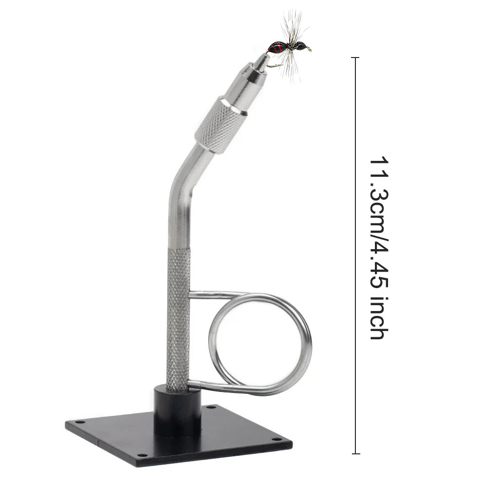 Fly Tying Vise Rotary CClamp with Base Fishing Hook Binding Tool Dụng