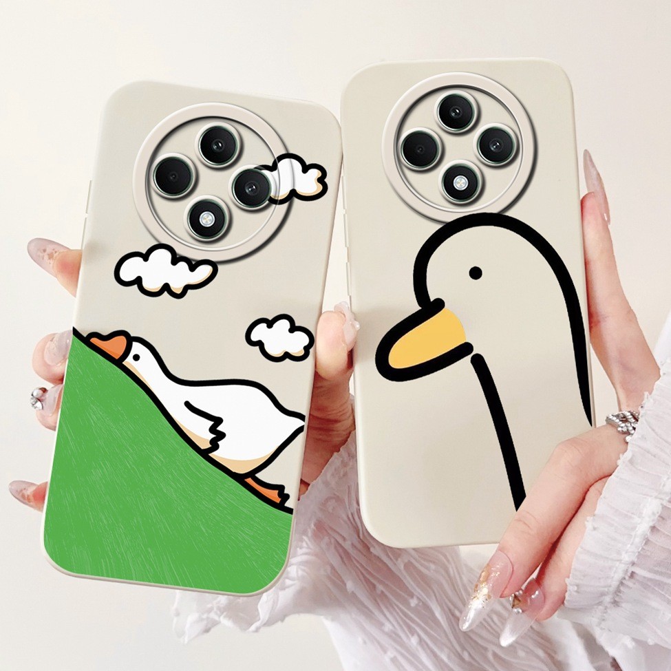 Ốp lưng Oppo Reno 12F 5G CPH2637 Thời Trang Dễ Thương Hoa Mèo Sơn Silicon Ốp lưng Oppo Reno12 F