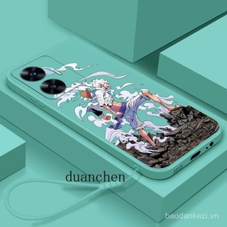 Ốp cho Oppo A18 A38 A78 A58 A17 a17k a77s A57 a57s Ốp mềm mờ cao cấp Ốp điện thoại Truyện tranh Luffy Nik One Piece Ốp silicon chống sốc zmln
