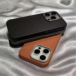Da Cừu Cho Ốp Lưng Mờ Cho iPhone 16 15 14 13 12 11 Pro Plus Max X XS XR Sạc Không Dây Vỏ Trơn
