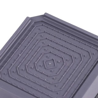 METALWRK 1 / 4 Miếng Bảo Vệ Chân Ghế, Miếng Lót Chân Bàn Vuông Chống Thấm Nước, Đệm Tăng Áp Chống Trơn Trượt Chiều Cao Mở Rộng Chân Đồ Nội Thất Đệm