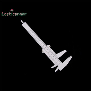 [Lostcorner] Thước nhựa 6 Inch 150mm Thước đo trượt Vernier Caliper Dụng cụ đo trang sức [Mới]