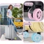 CHEESELY 8 Chiếc Vali Bảo Vệ Bánh Xe, Chống Trơn Trượt Giảm Tiếng Ồn Hành Lý Bánh Xe Bảo Vệ, Giảm Mài Mòn Bánh Xe Hấp Thụ Sốc Hộp Xe Đẩy Silicon Bánh Bao