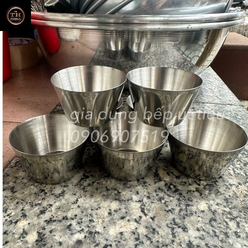 Chén inox đựng sốt chấm bbq , phô mai | Shopee Việt Nam