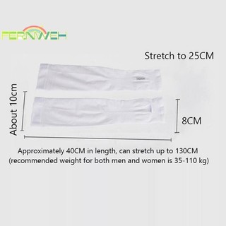 [Fernweh] 1 Cặp Vỏ bọc cánh tay chống nắng bằng lụa băng Unisex El Cover Đi xe đạp ngoài trời Chạy câu cá Lái xe Tay áo chống tia cực tím mát mẻ [MỚI]