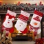 Tất trang trí Giáng sinh GIÁ RẺ, Tất Giáng sinh màu đỏ Tất dệt kim, Ông già Noel dễ thương Người tuyết Nai sừng tấm Túi quà tặng trẻ em Trang trí nhà cửa Phụ kiện treo