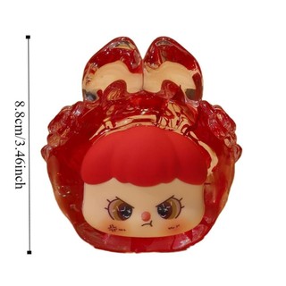 Búp bê Kiki màu kẹo, Cô gái thỏ Trang sức sáng bóng Búp bê Đồ trang trí để bàn