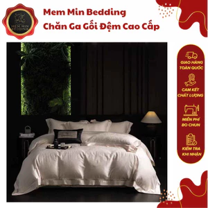 Bộ Chăn Ga Gối Lụa 100s Mang Lại Cho Căn Phòng Sang Trọng Thư Thái - MemMinbedding Luxury