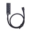 Trung tâm chia quạt BTF PWM cho quạt 4Pin Bộ chuyển đổi 5 chiều cho nhiều bộ điều khiển quạt kết nối nguồn