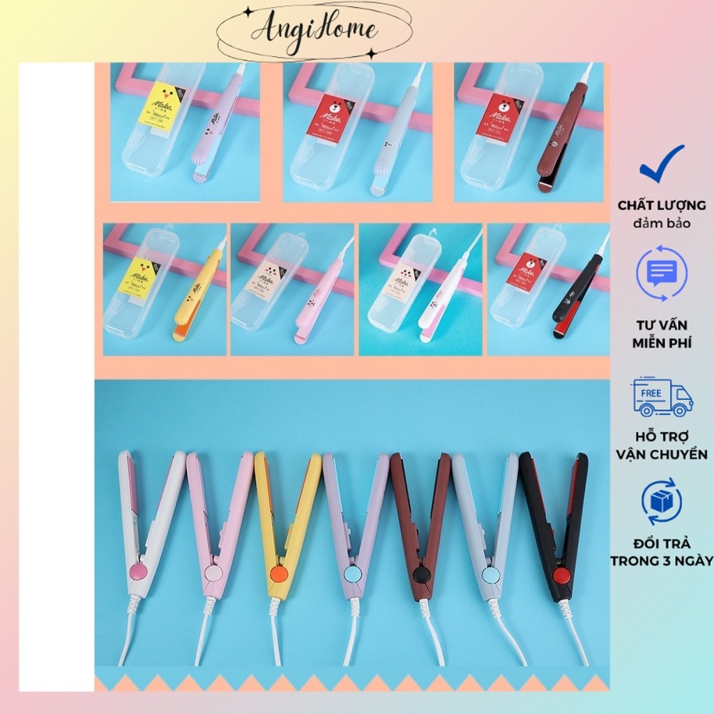 Máy Duỗi Tóc Mini Make Time, hàn nhiệt, ép nhiệt túi mù, túi quà, túi kẹo, hàn túi nhỏ mini cầm tay đa năng ANGIHOME